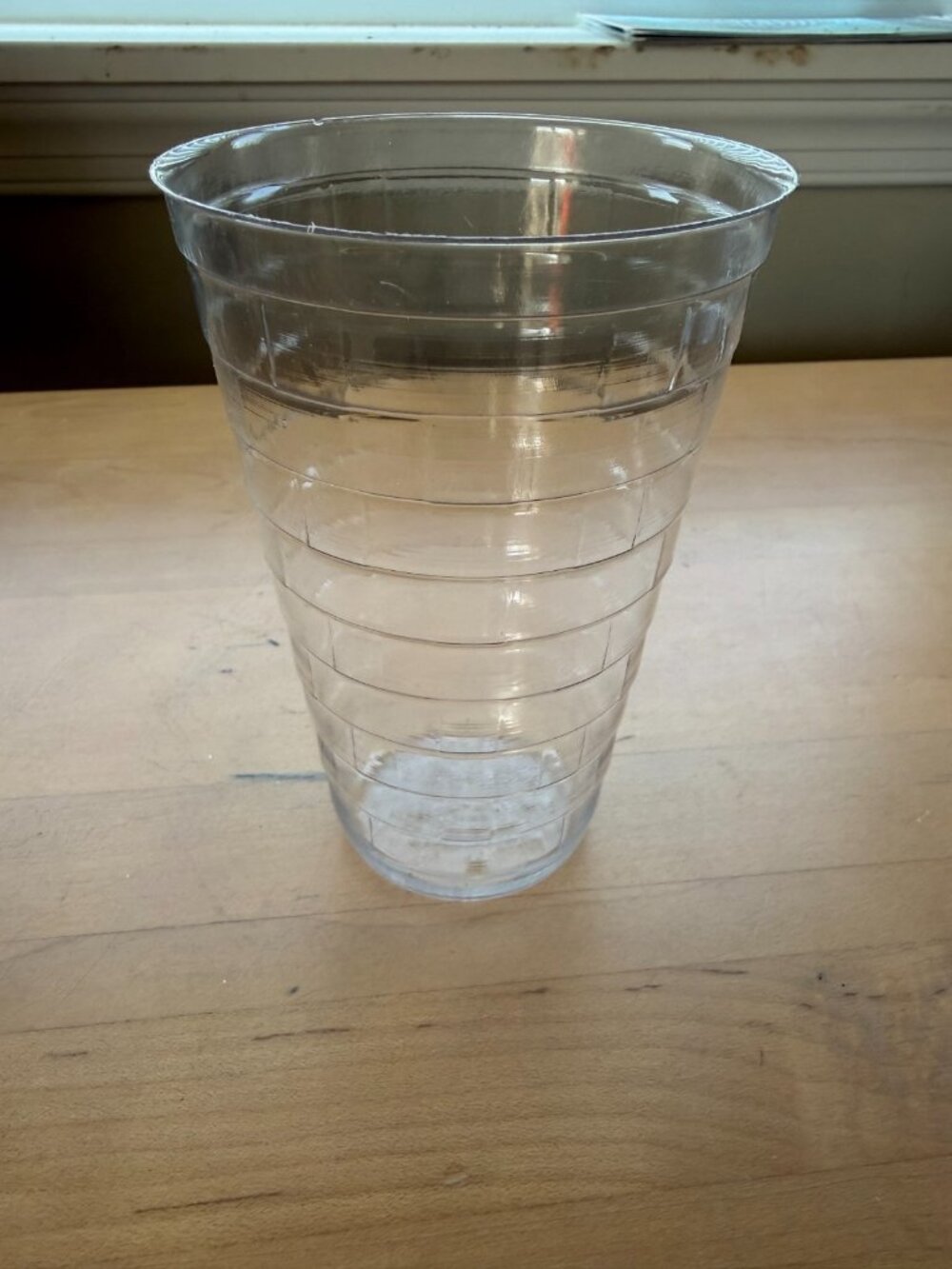 Longaberger Basket Clear Plastic Protector 3.5"RD x 5.5"H